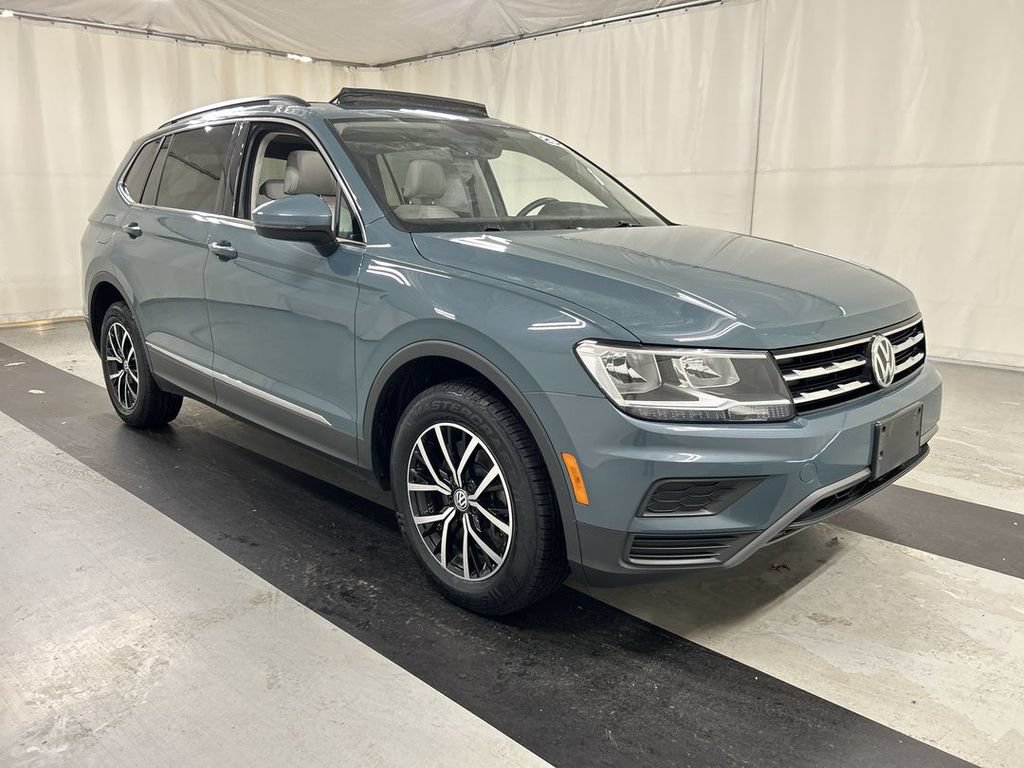 Used 2021 Volkswagen Tiguan SE w/ Panoramic Sunroof Package