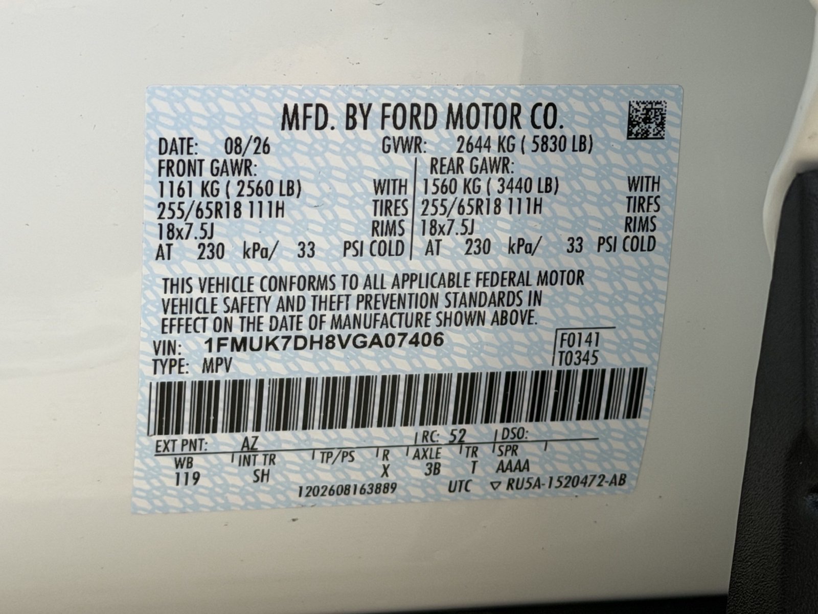 New 2027 Ford Explorer Active w/ Active Comfort Package RWD image 26