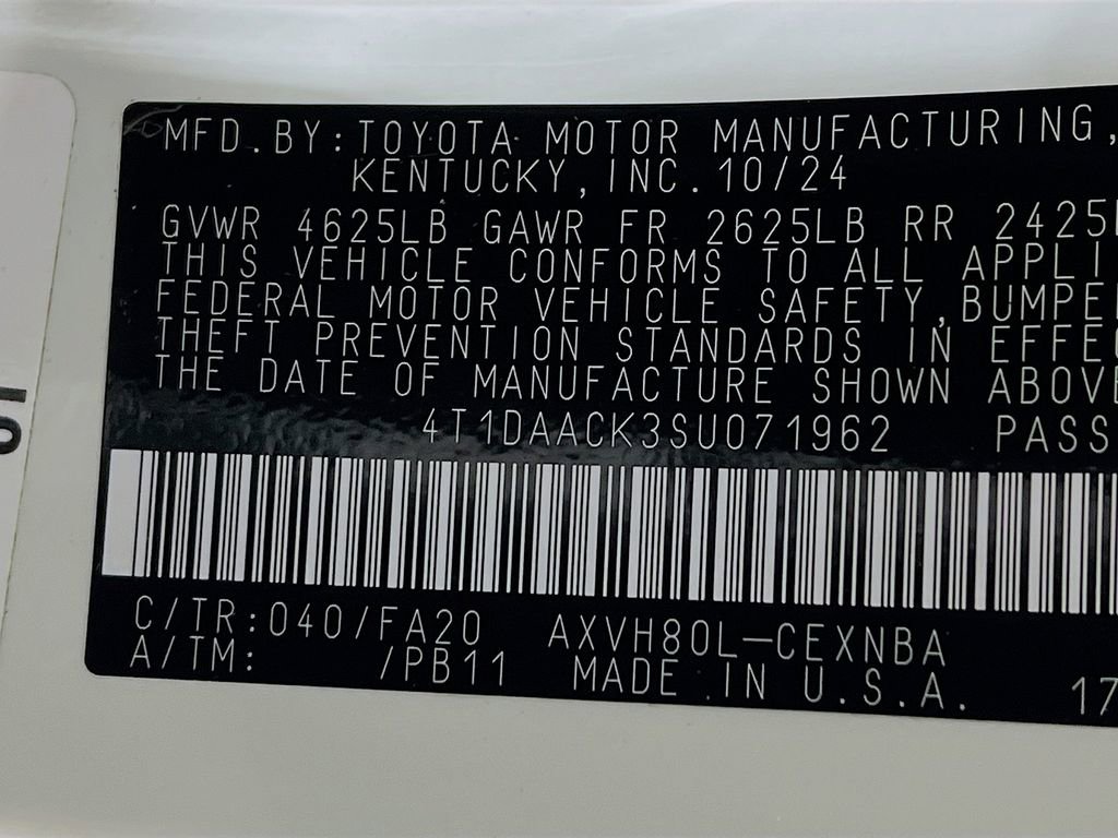 Certified 2025 Toyota Camry LE image 28