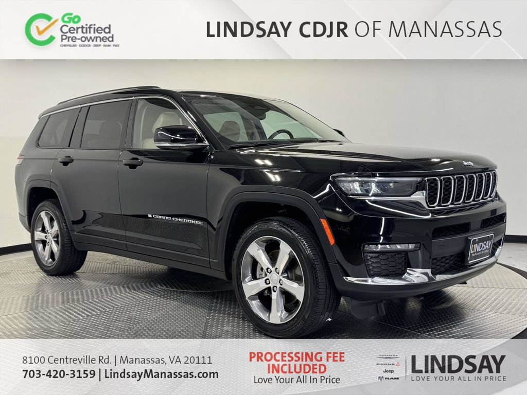 Certified 2021 Jeep Grand Cherokee L Limited AWD/4WD image 1