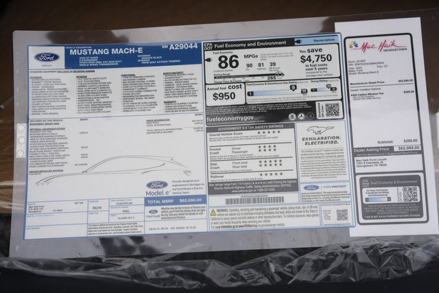 New 2025 Ford Mustang Mach-E GT w/ Interior Protection Package image 33