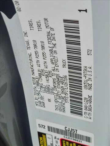Used 2020 Toyota Tundra SR5 w/ SR5 Leather Package RWD image 22