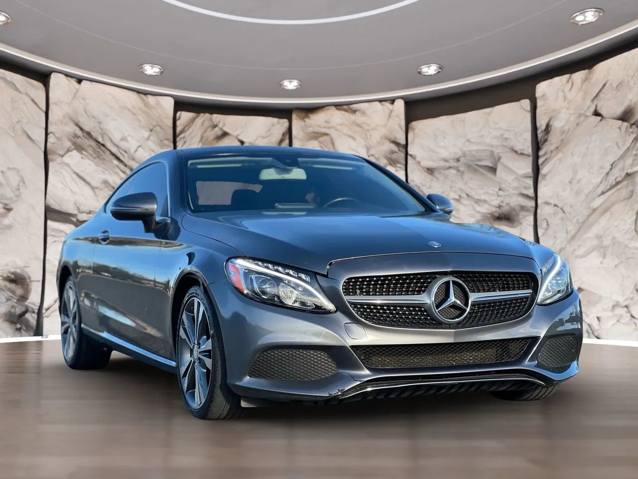 Used 2017 Mercedes-Benz C 300 4MATIC Coupe w/ Premium 2 Package image 3