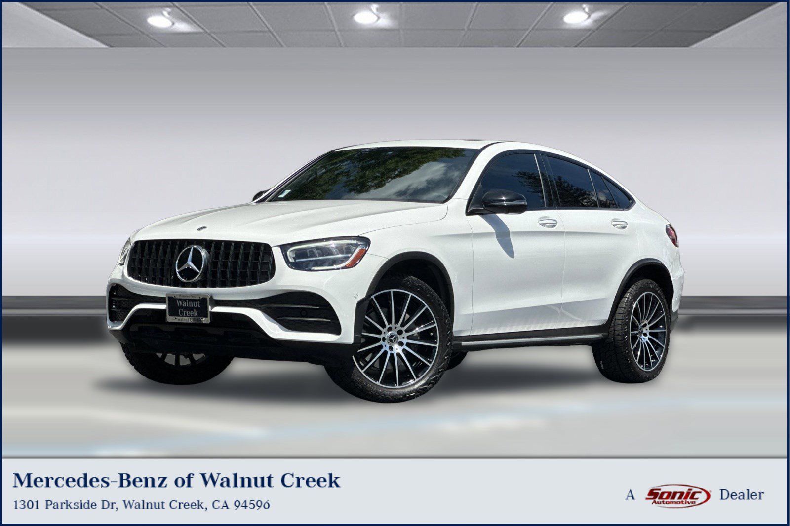 Used 2021 Mercedes-Benz GLC 300 4MATIC Coupe image 1
