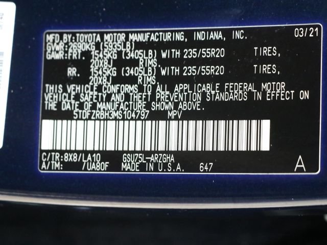 Used 2021 Toyota Highlander Platinum AWD/4WD image 32