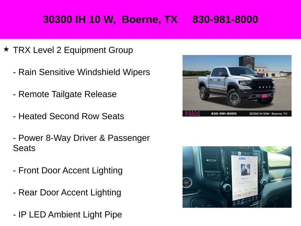 Used 2024 RAM 1500 TRX AWD/4WD image 30