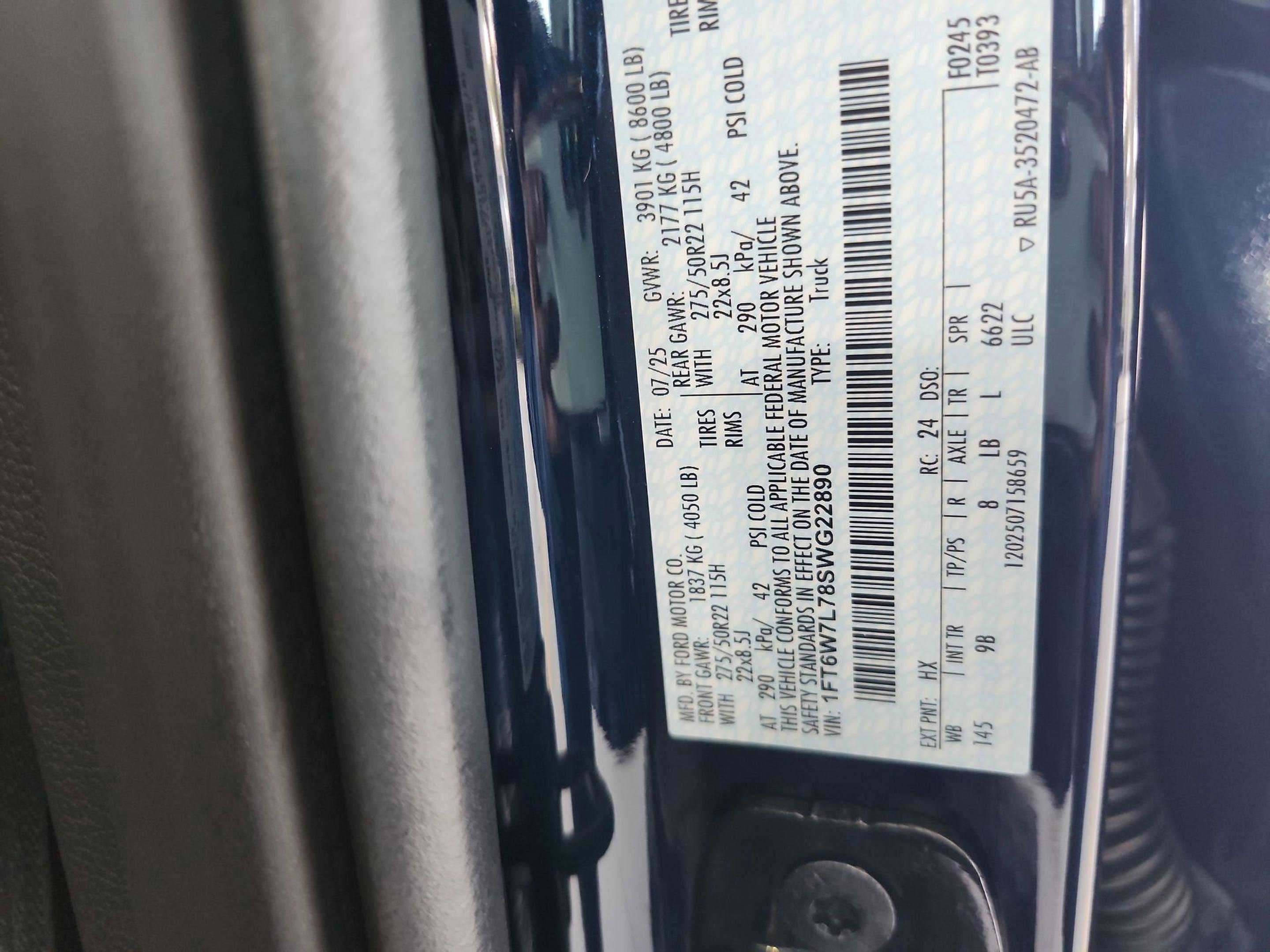 New 2025 Ford F150 Lightning Platinum AWD/4WD image 23