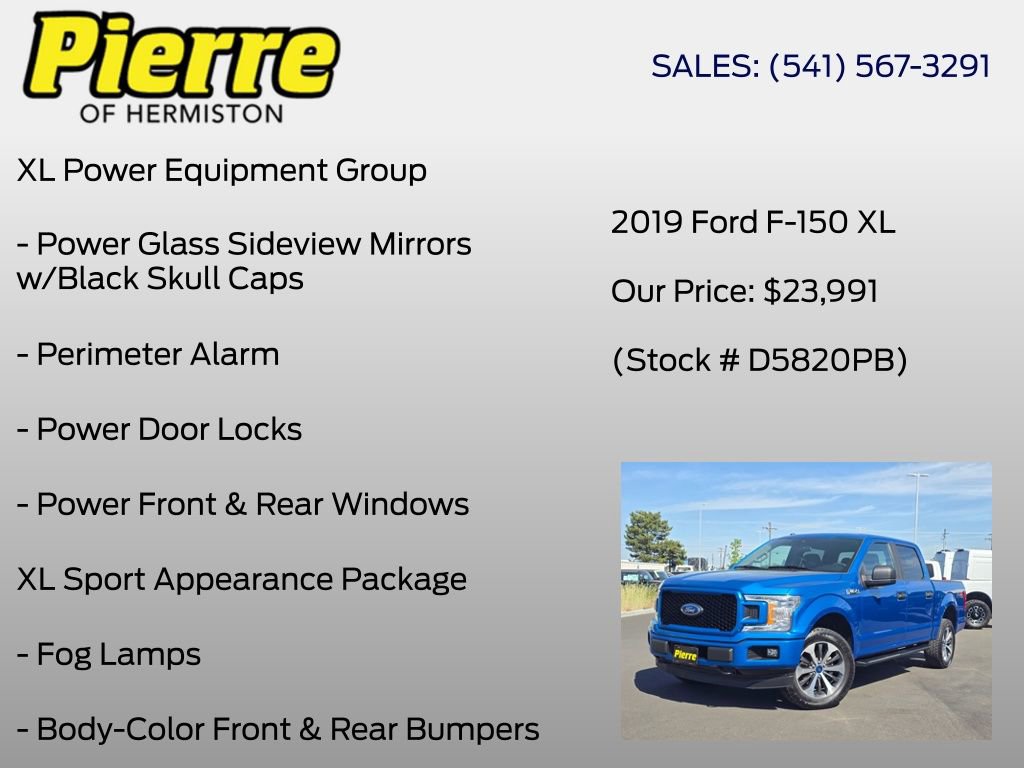 Used 2019 Ford F150 XL w/ Equipment Group 101A Mid AWD/4WD image 24