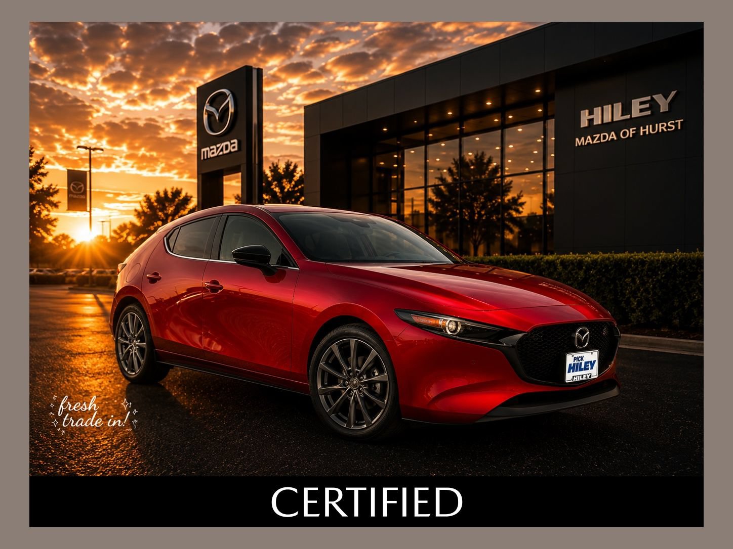 Used 2020 MAZDA MAZDA3 Hatchback w/ Appearance Package FWD image 1