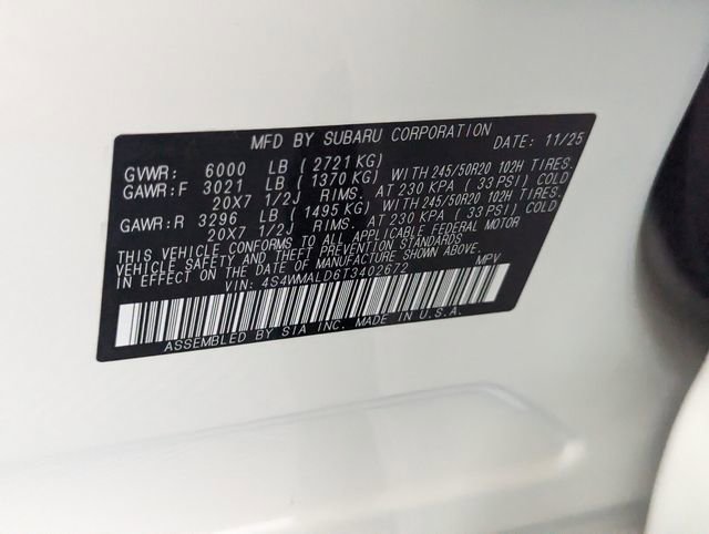 New 2026 Subaru Ascent Bronze Edition image 14