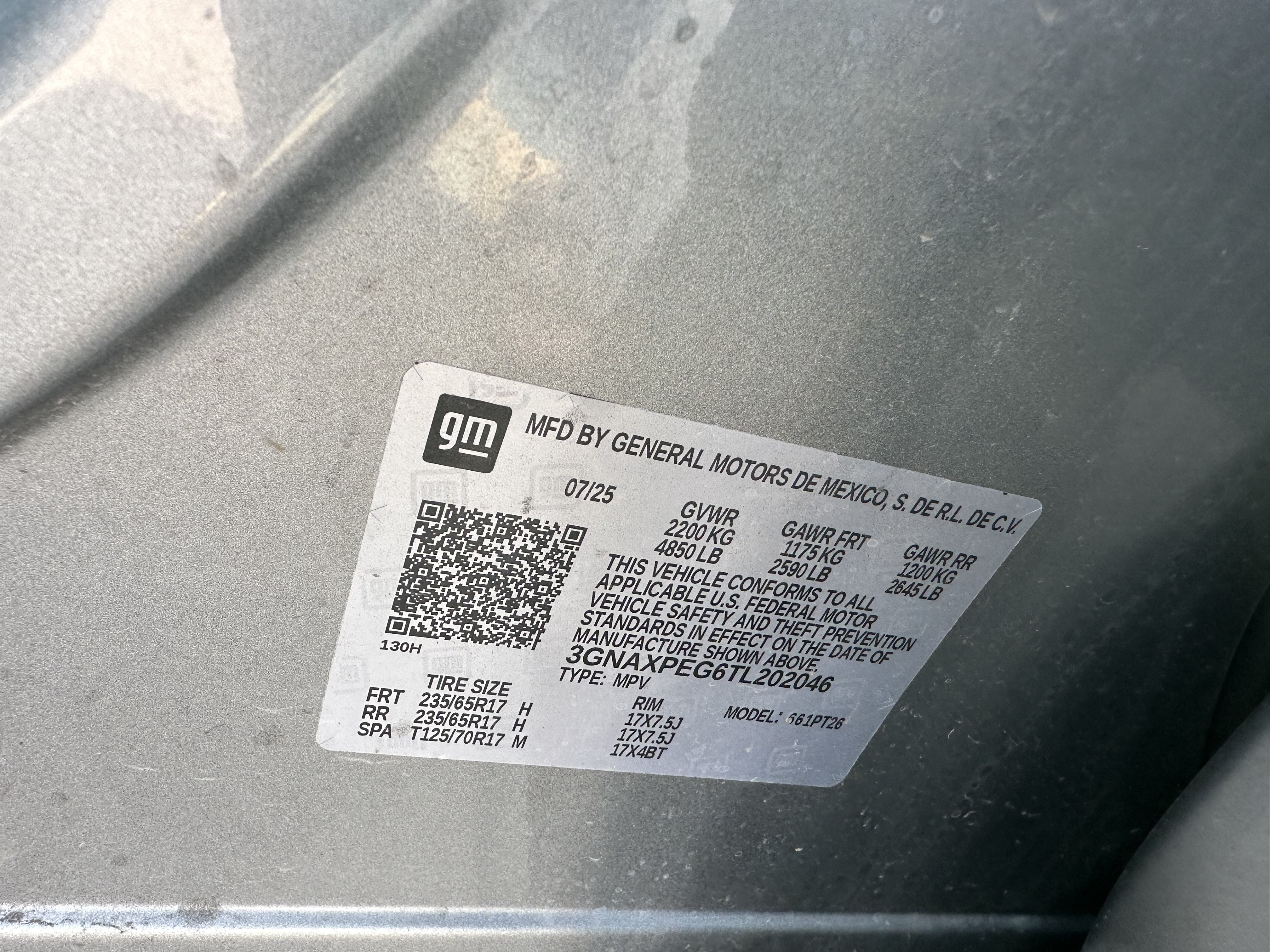 Certified 2026 Chevrolet Equinox LT w/ Convenience Package II AWD/4WD image 9