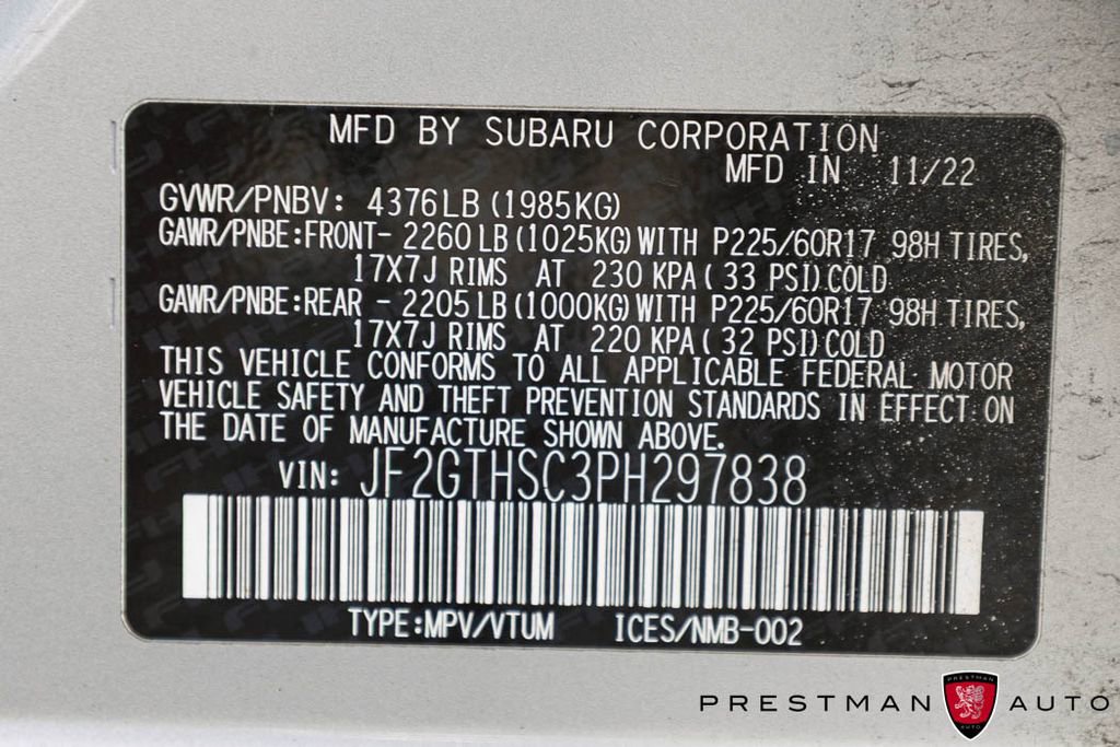 Used 2023 Subaru Crosstrek 2.5i Sport AWD/4WD image 42