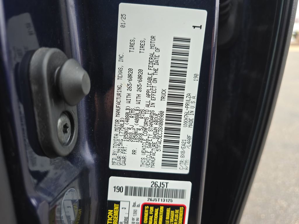 Used 2025 Toyota Tundra Limited w/ TRD Off-Road Package image 37