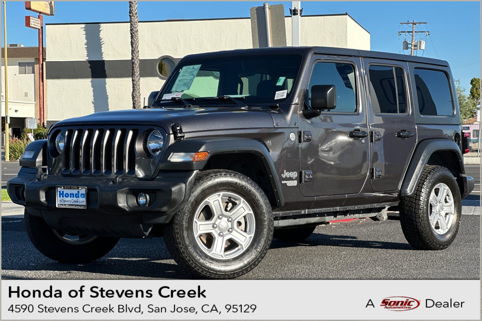 Used 2018 Jeep Wrangler Unlimited Sport S