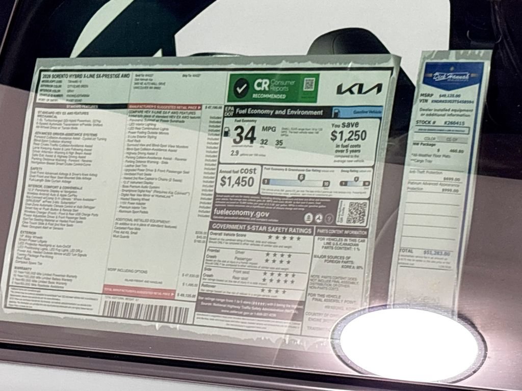 New 2026 Kia Sorento SX Prestige AWD/4WD image 25
