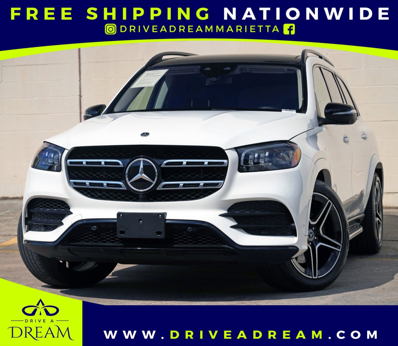 Used 2023 Mercedes-Benz GLS 580 4MATIC image 1