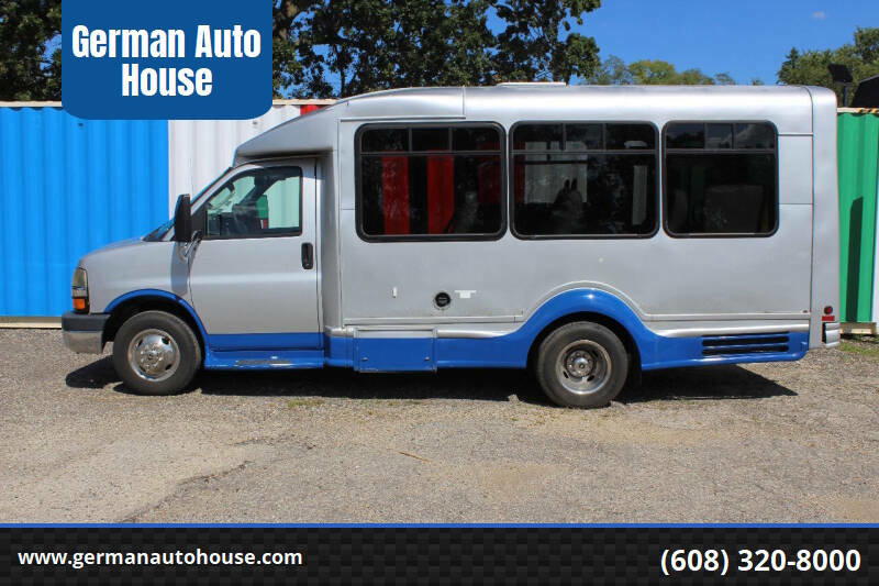 Used 2012 Chevrolet Express 3500 w/ Shuttle Bus Package