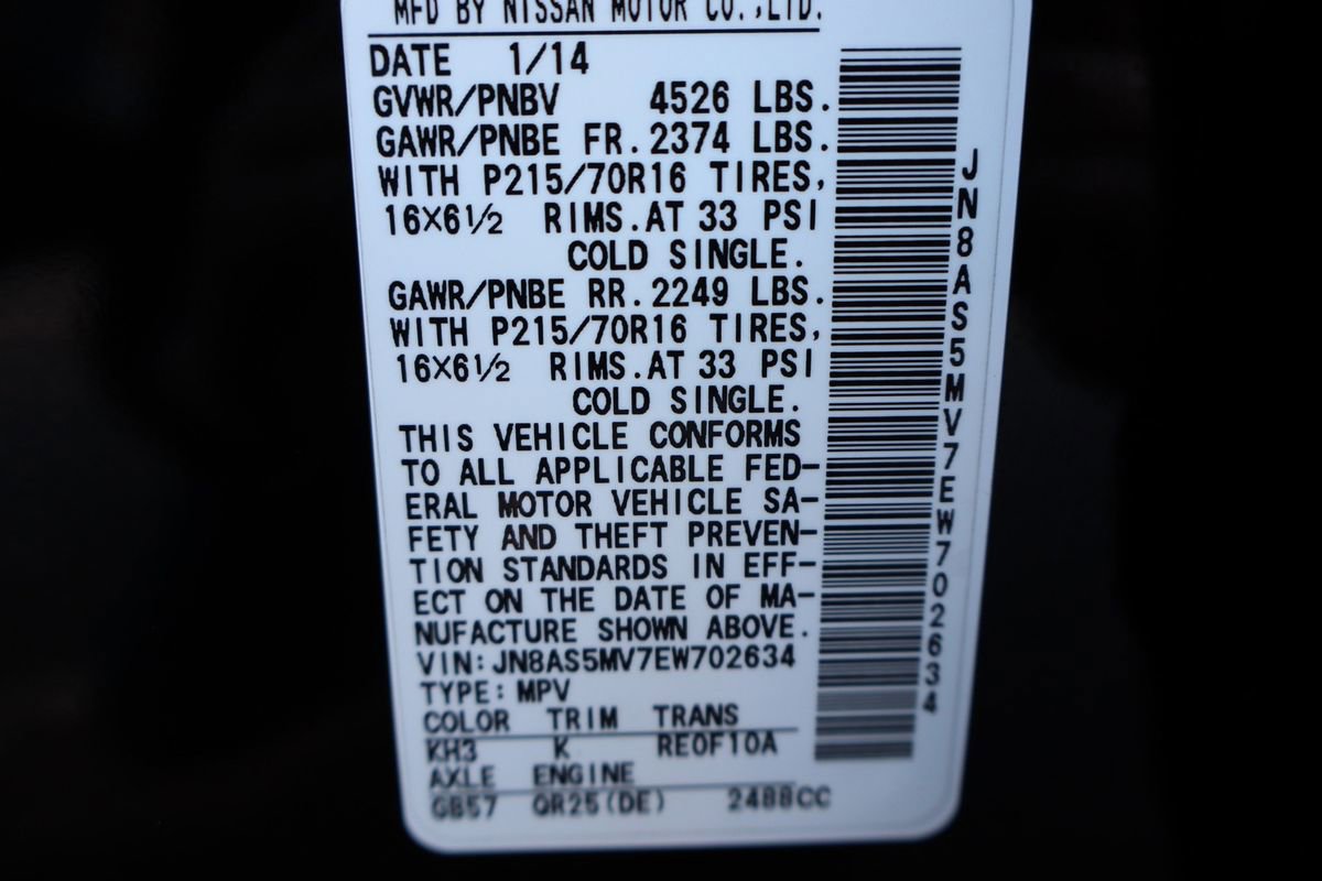 Used 2014 Nissan Rogue S image 44