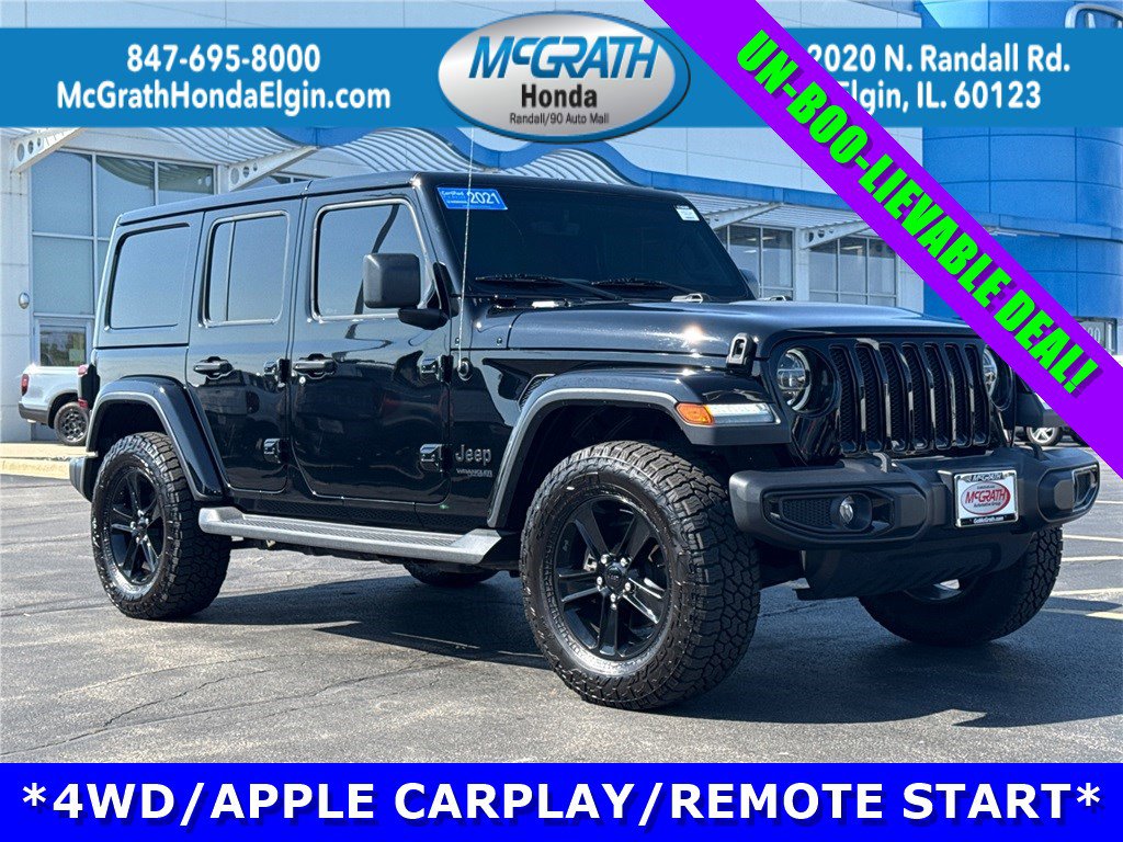 Used 2021 Jeep Wrangler Unlimited Sahara