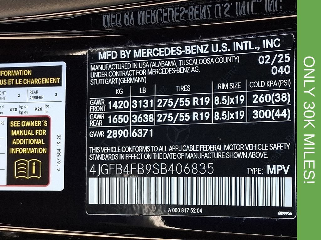 Used 2025 Mercedes-Benz GLE 350 4MATIC w/ Driver Assistance Package image 27