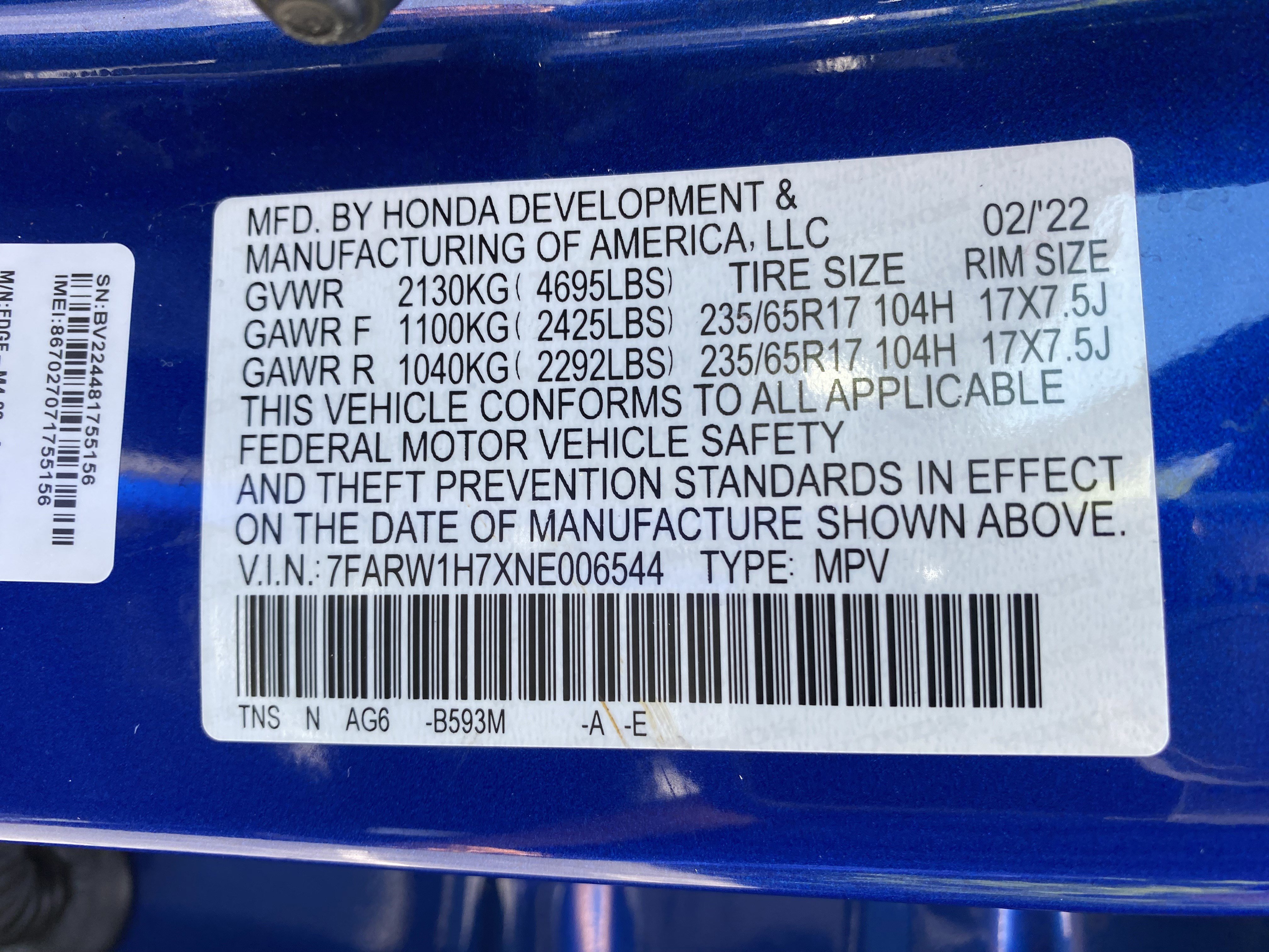 Used 2022 Honda CR-V Special Edition image 37