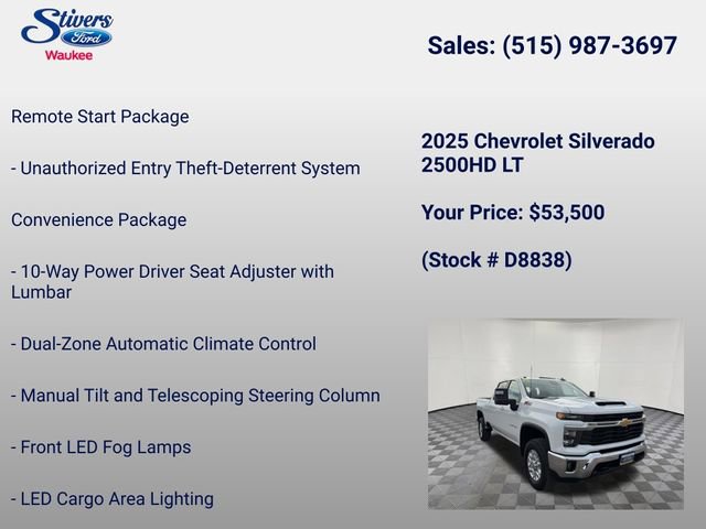 Used 2025 Chevrolet Silverado 2500 LT image 38