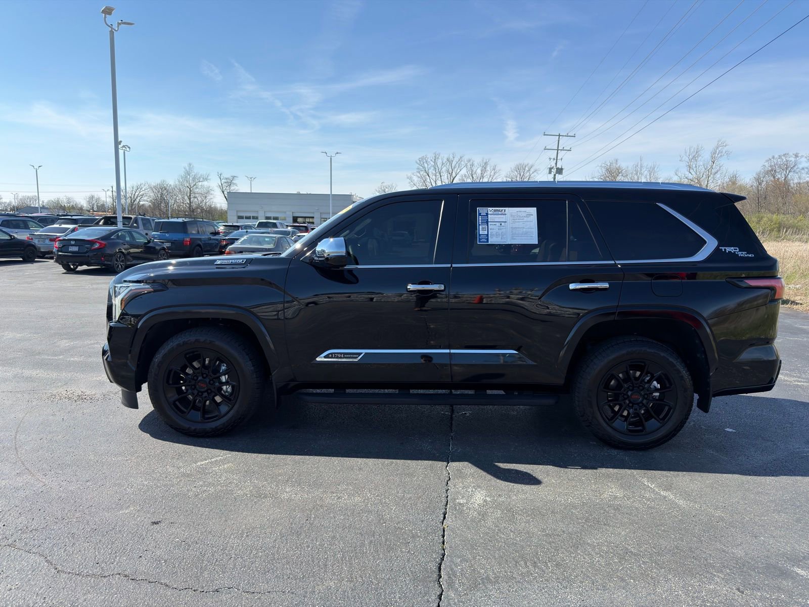 Used 2025 Toyota Sequoia 1794 Edition w/ TRD Off-Road Package AWD/4WD image 3