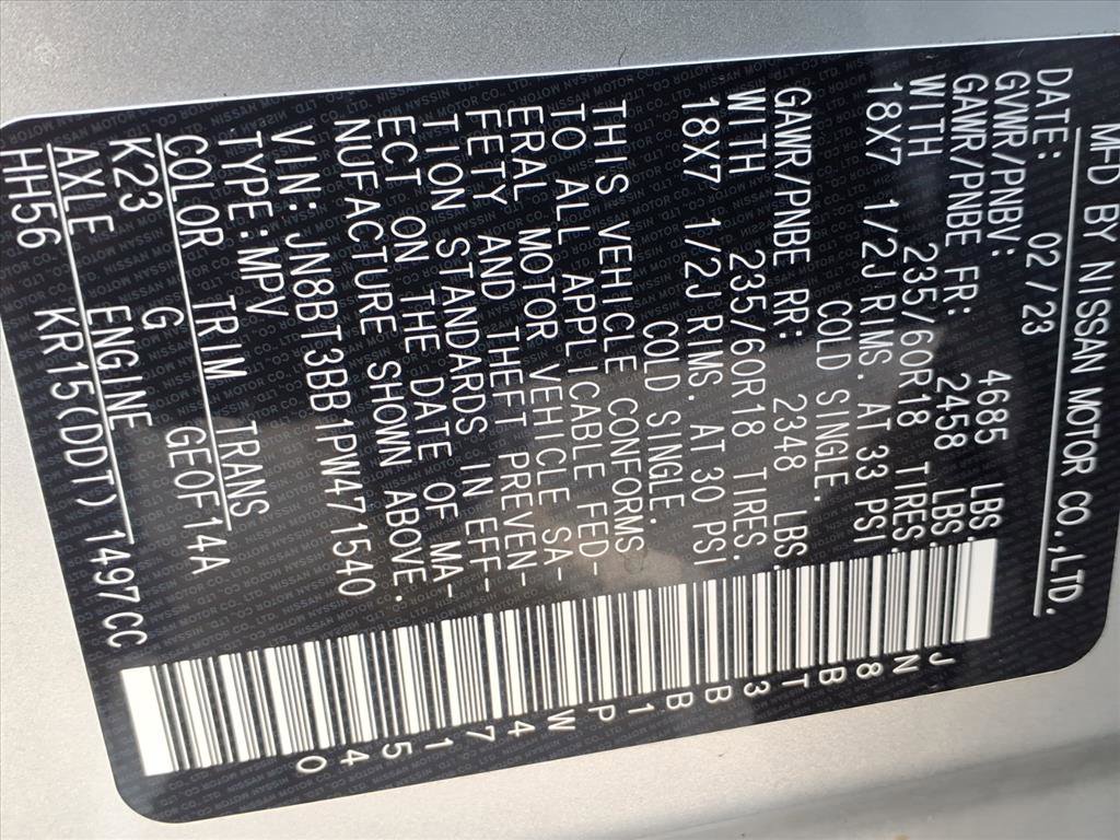 Certified 2023 Nissan Rogue SV image 24