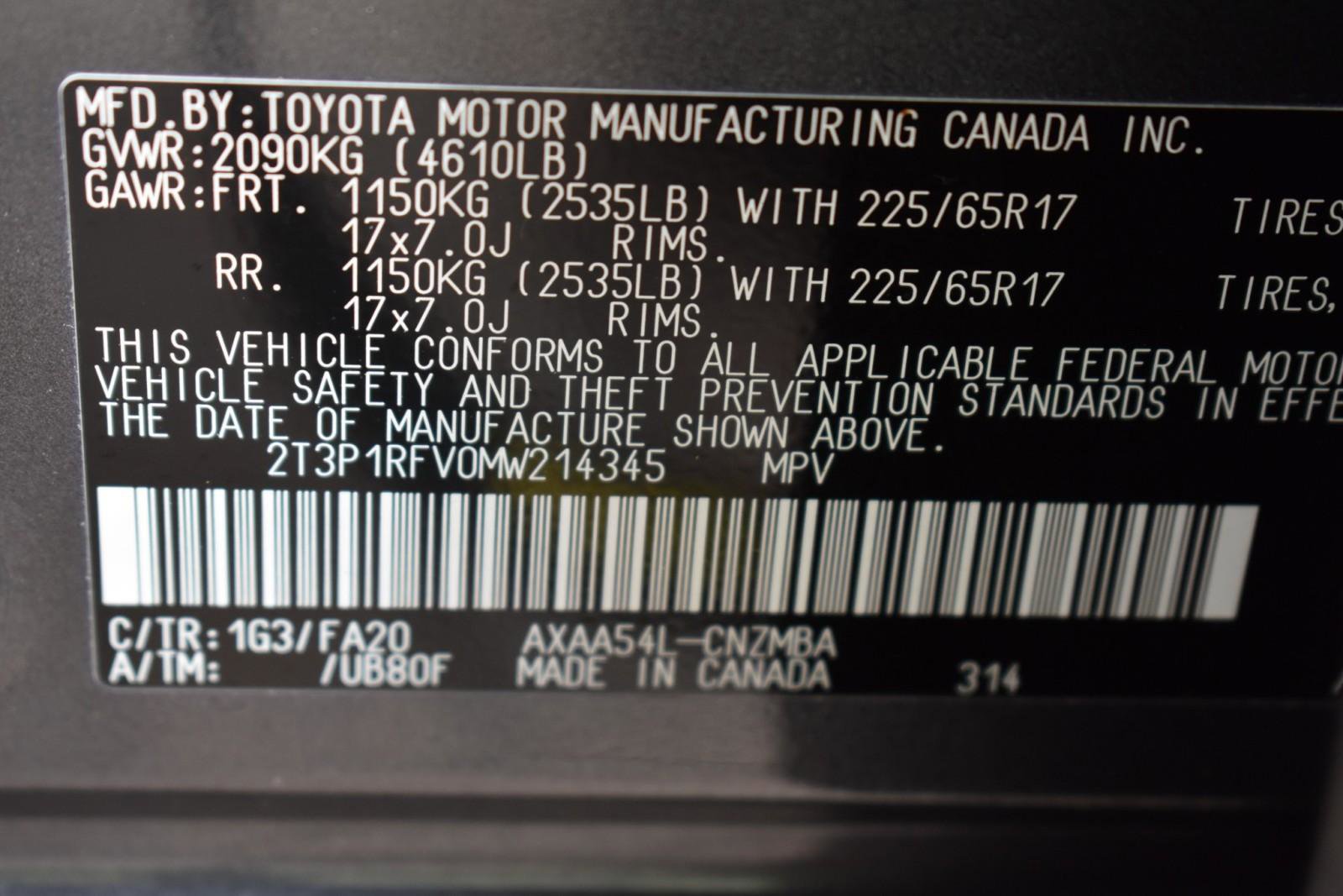 Used 2021 Toyota RAV4 XLE image 51