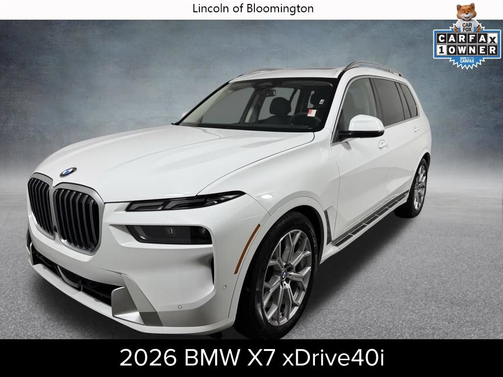 Used 2026 BMW X7 xDrive40i AWD/4WD image 1