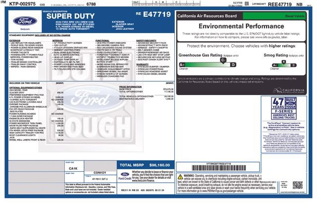 Used 2024 Ford F250 King Ranch w/ Chrome Package AWD/4WD image 27
