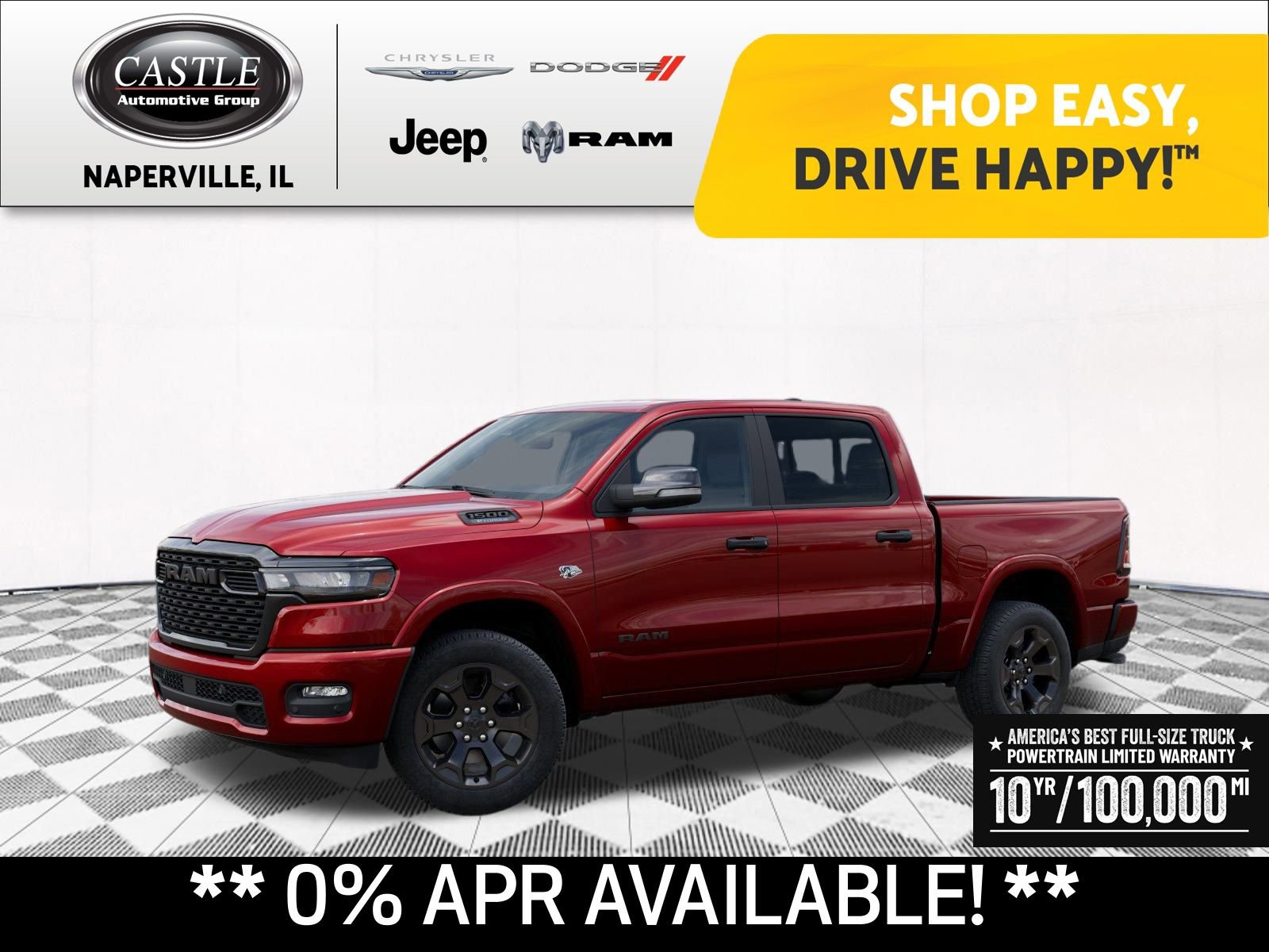 New 2026 RAM 1500 4x4 Crew Cab image 1