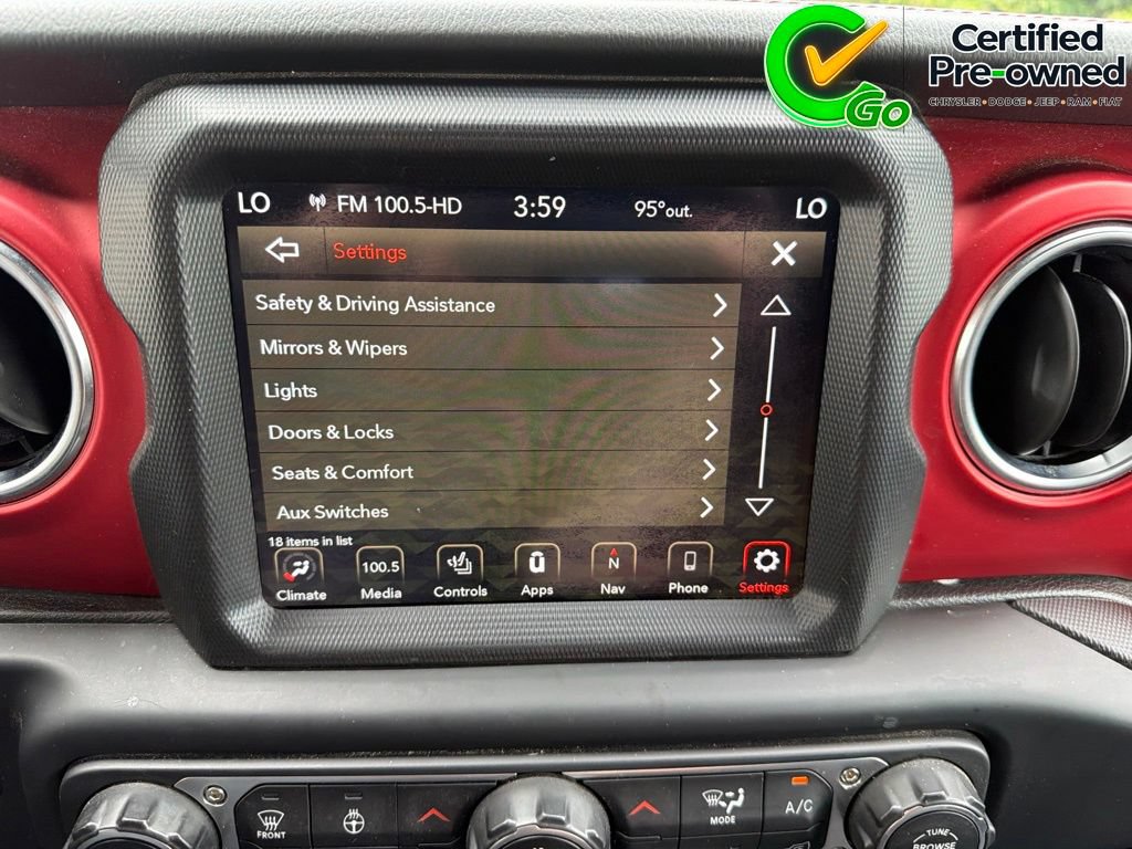 Certified 2020 Jeep Gladiator Rubicon AWD/4WD image 91