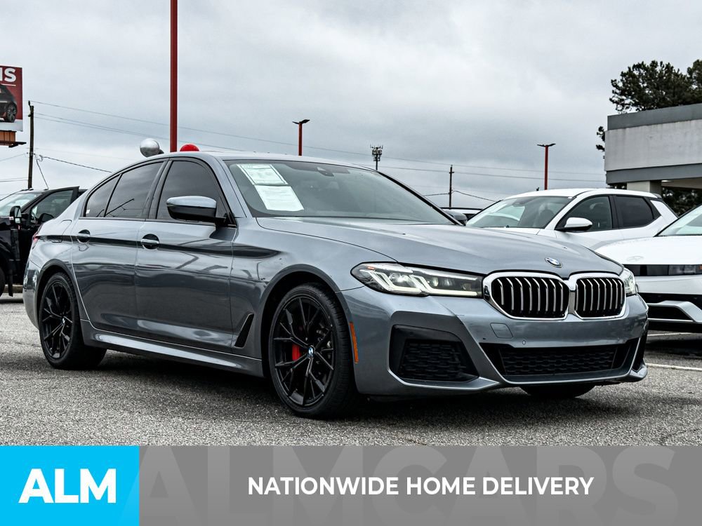 Used 2021 BMW 530i w/ M Sport Package RWD image 4