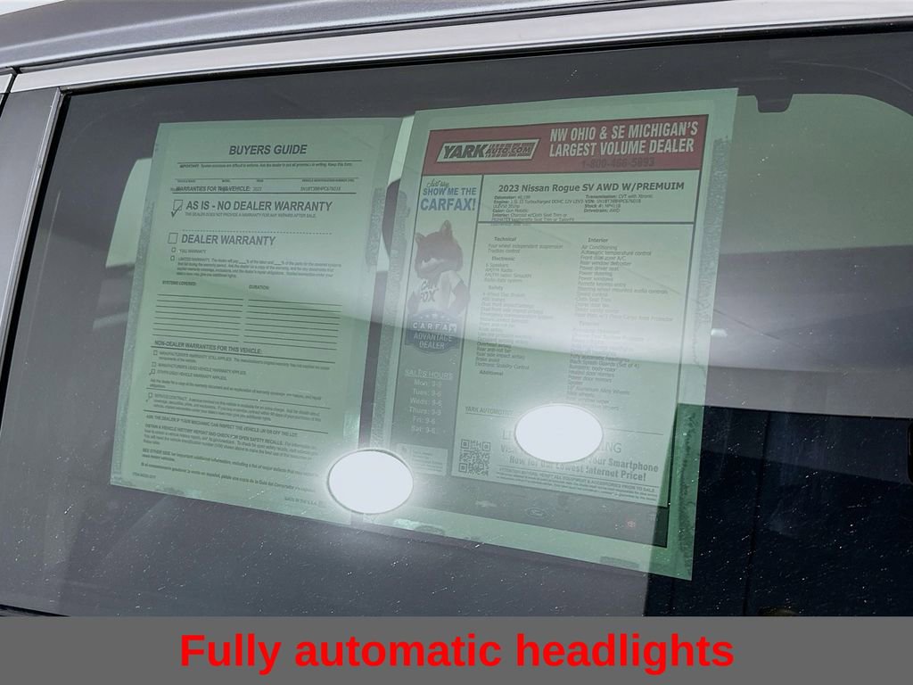 Certified 2023 Nissan Rogue SV w/ SV Premium Package image 14
