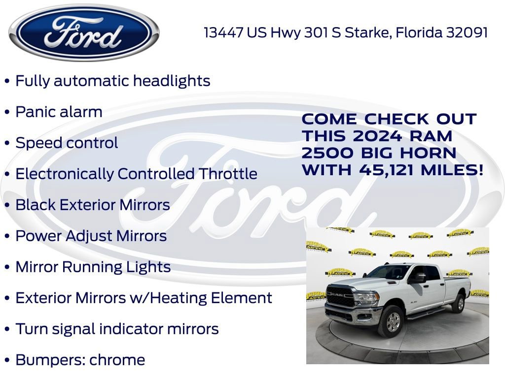 Used 2024 RAM 2500 Big Horn image 30