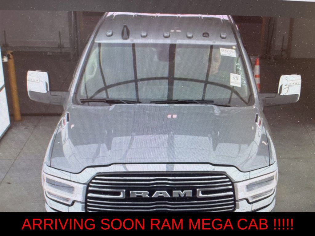 Used 2024 RAM 3500 Laramie w/ Chrome Bumper Package AWD/4WD image 2