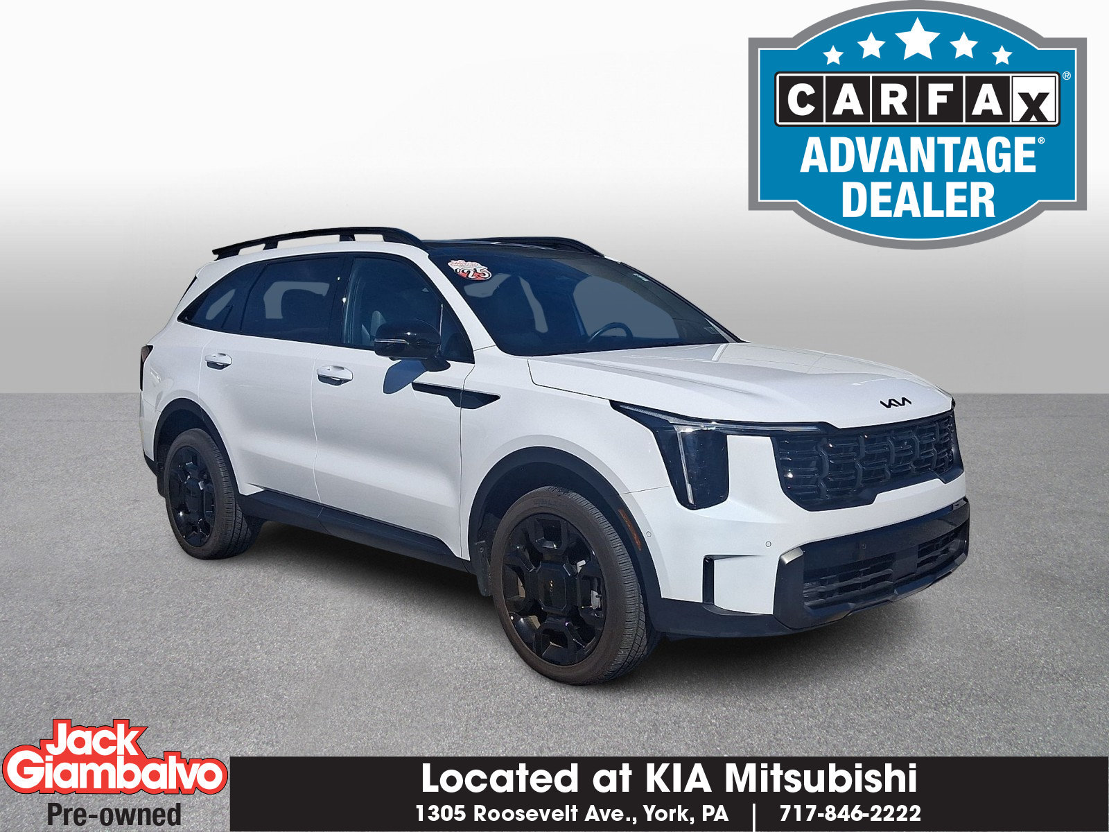 Certified 2025 Kia Sorento SX Prestige w/ Sage Leather Package