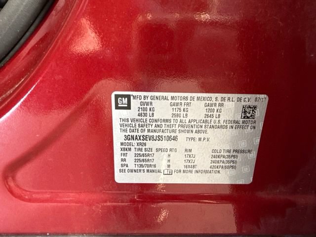 Used 2018 Chevrolet Equinox LT AWD/4WD image 15