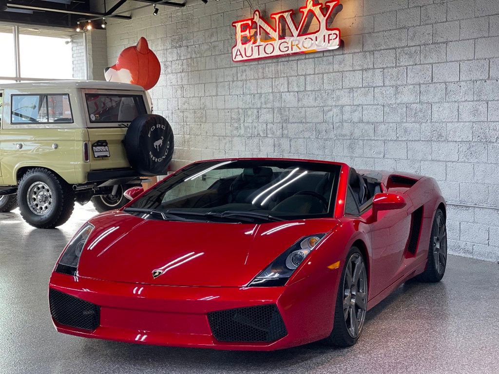 Used 2008 Lamborghini Gallardo Spyder
