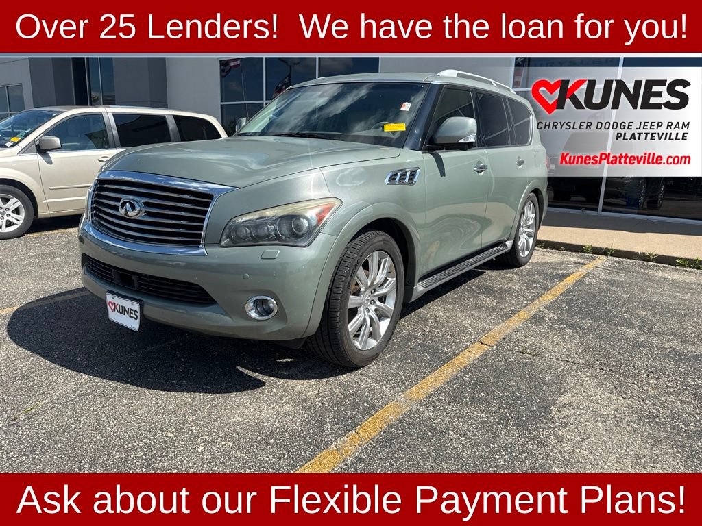 Used 2012 INFINITI QX56 4WD w/ Deluxe Touring Pkg image 4