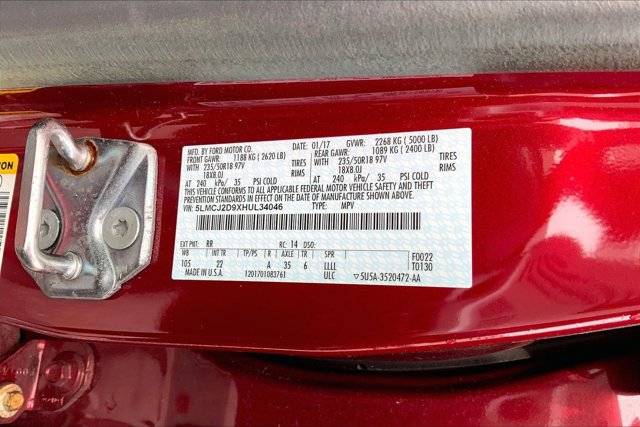 Used 2017 Lincoln MKC Select w/ Select Plus Package AWD/4WD image 33