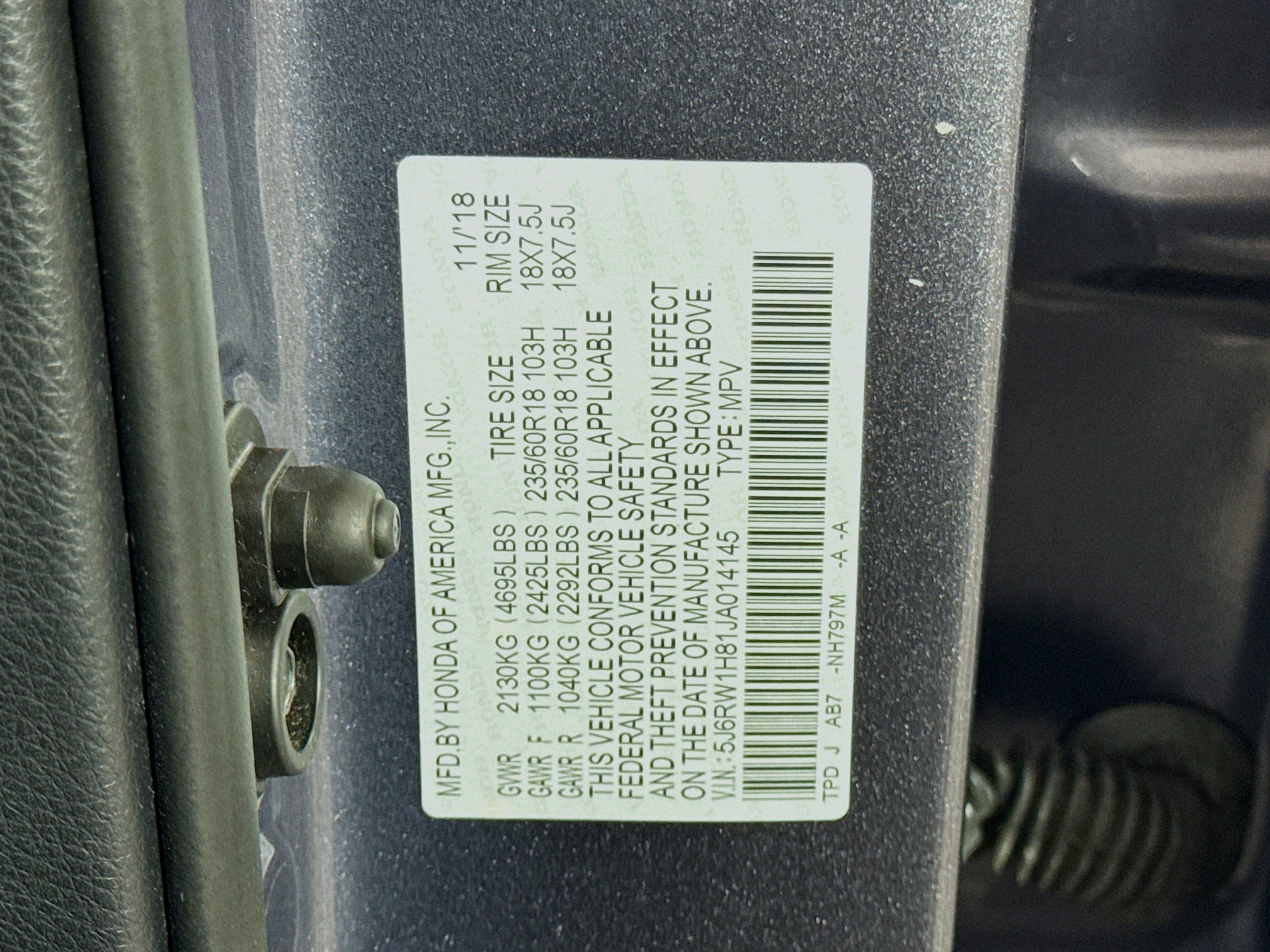 Used 2018 Honda CR-V EX-L image 40