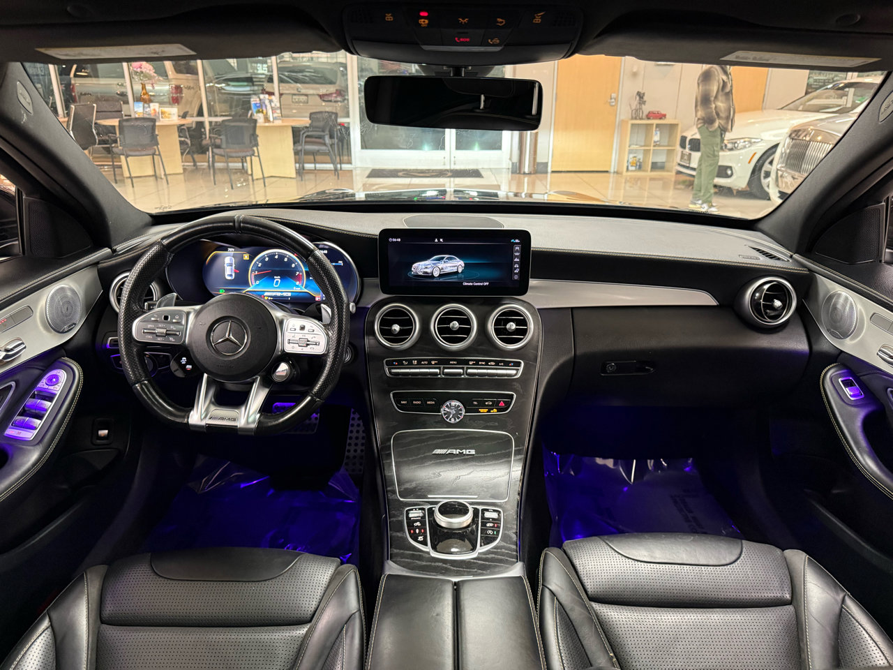 Used 2021 Mercedes-Benz C 63 AMG AMG C63 Sedan w/ AMG Night Package image 12