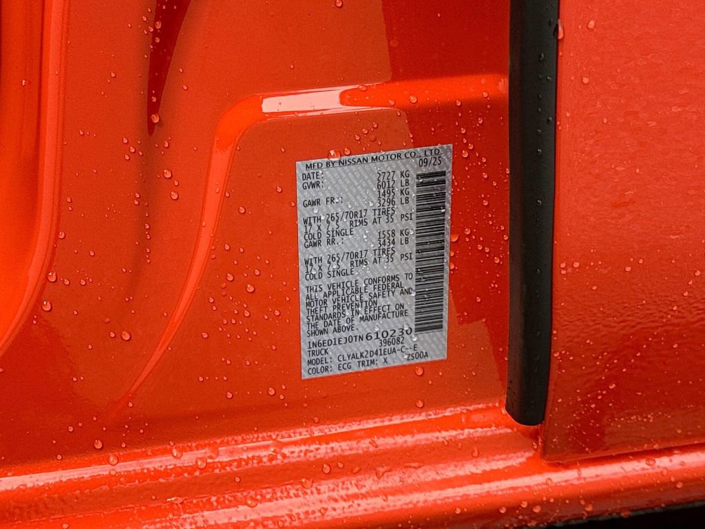 New 2026 Nissan Frontier Pro-X image 29