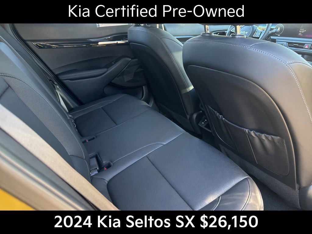 Certified 2024 Kia Seltos SX w/ SX Sunroof Package image 21