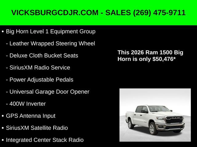 New 2026 RAM 1500 Big Horn image 22