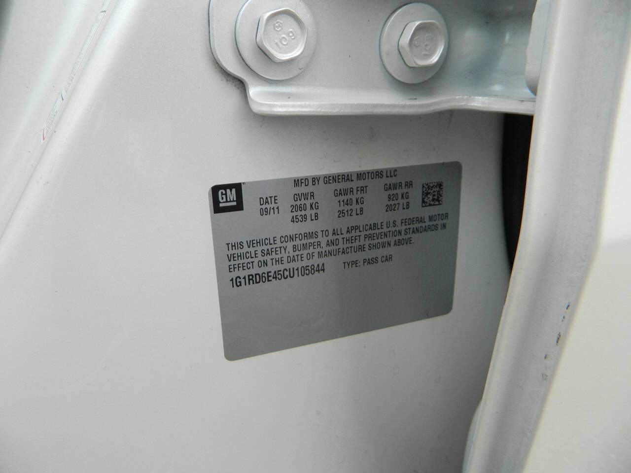 Used 2012 Chevrolet Volt Premium w/ Premium Trim Package image 26