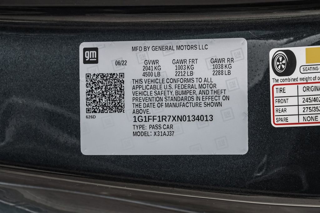 Used 2022 Chevrolet Camaro SS image 59