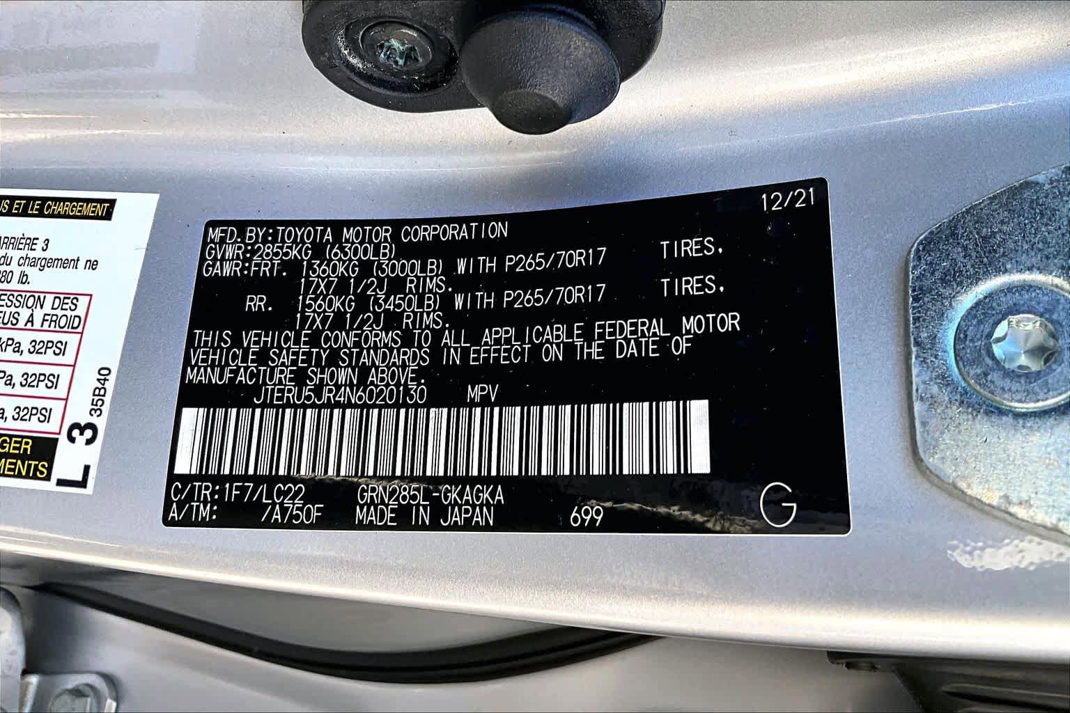 Certified 2022 Toyota 4Runner TRD Off-Road Premium AWD/4WD image 33